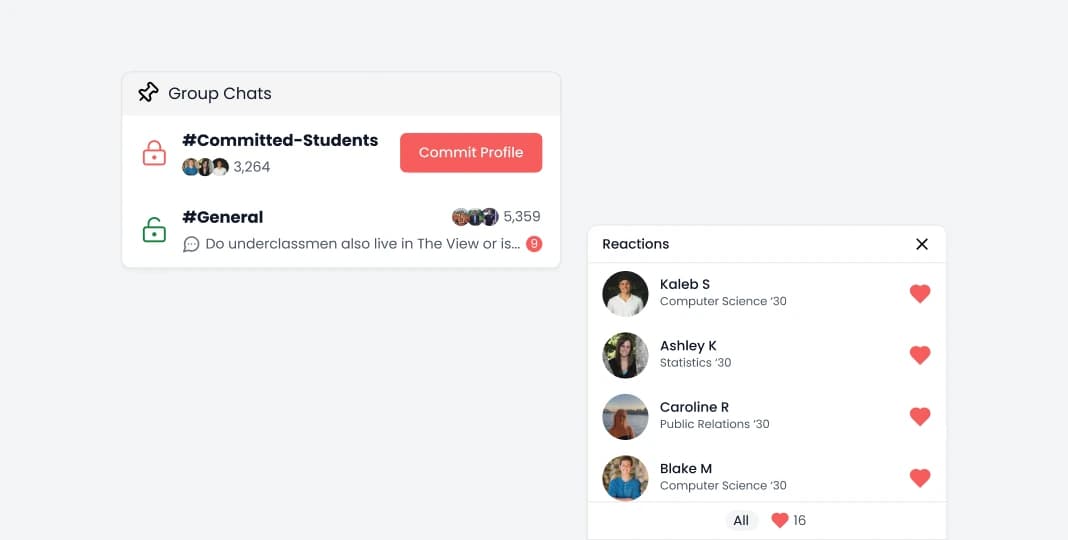 Groupchats - Connect with Your Future Class