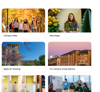 MeetYourClass resources section with campus information and guides